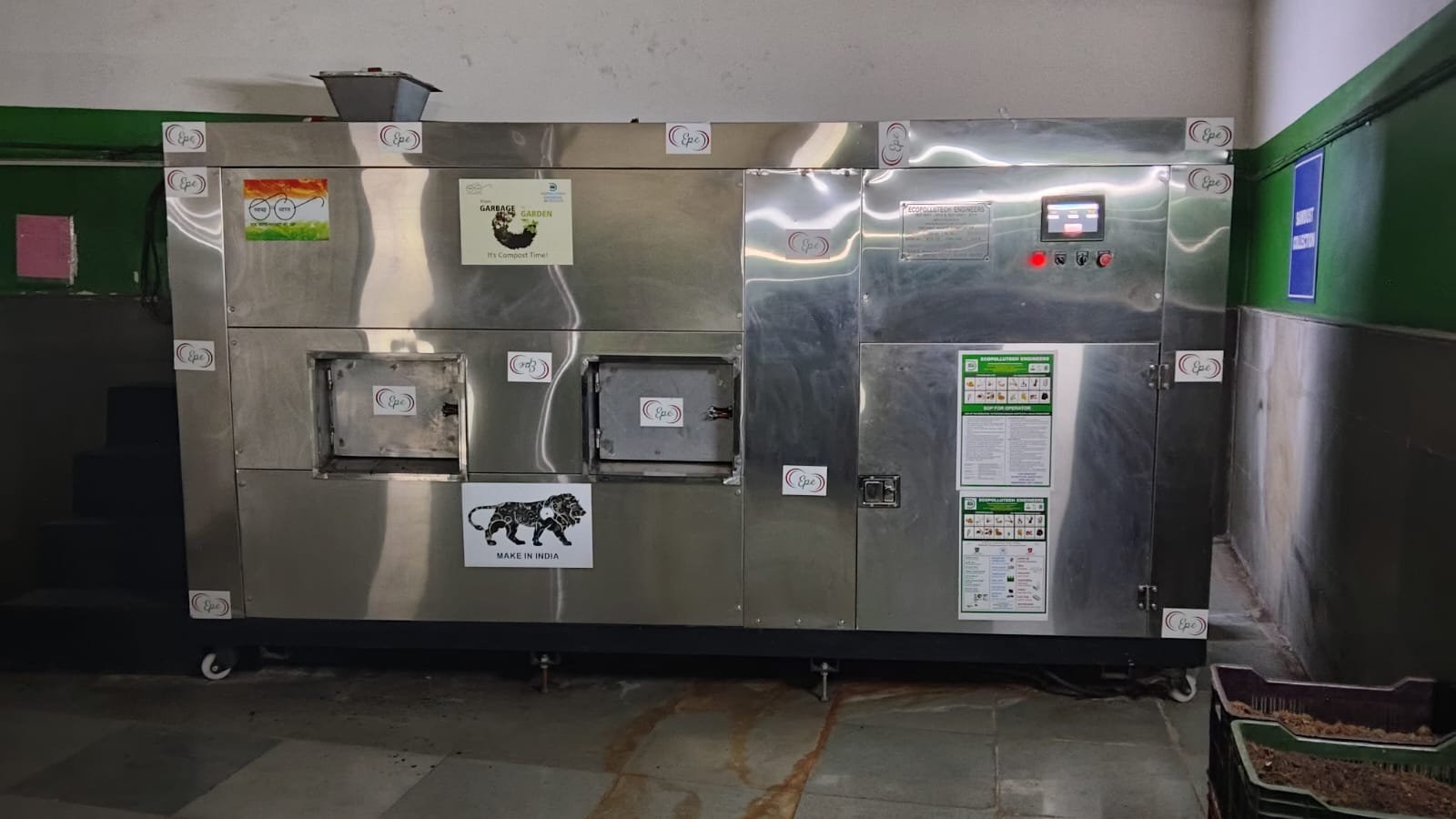 Automatic Composting Machine Types of Food Waste Compost Machine - Online & Offline Methods